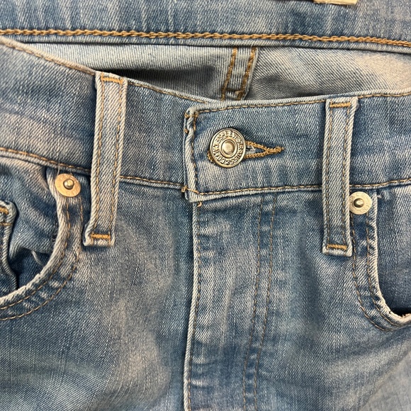 Levi's® Jeans Sculpt Hyperstretch Mile High Skinny Light Wash Stretch Zip Fly - Picture 5 of 9